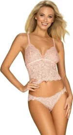 Obsessive Delicanta Lacy Top & Panties Pink