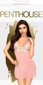 Penthouse Bedtime Story Chemise Pink
