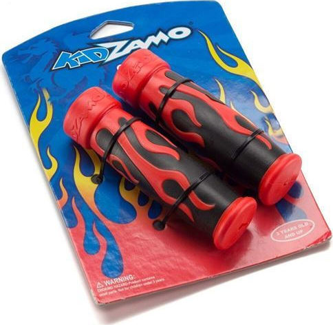 ΧΕΙΡΟΛΑΒΕΣ ΠΑΙΔΙΚΕΣ KIDZAMO FLAME 120mm ΜΑΥΡΟ-ΚΟΚΚΙΝΟ