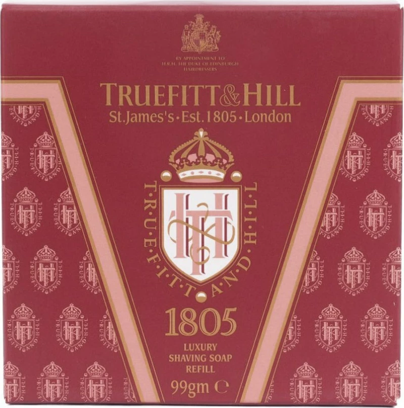 Truefitt & Hill 1805 Luxury Shaving Soap In Wooden Bowl 99gr