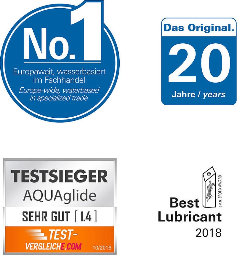 JoyDivision Aquaglide Liquid Water Based 125ml