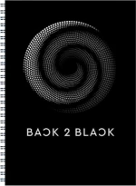 Neohart Σπιράλ Τετράδιο Ριγέ Α4 90φυλλο 3 Θεμάτων Back 2 Black (Διάφορα Σχέδια)