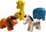 Plan Toys Σετ Άγριων Ζώων
