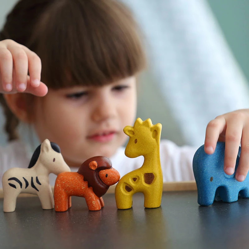 Plan Toys Σετ Άγριων Ζώων