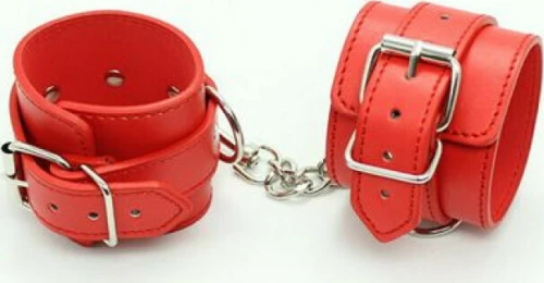 Toyz4lovers Polsiere Cuffs Belt Pink Red
