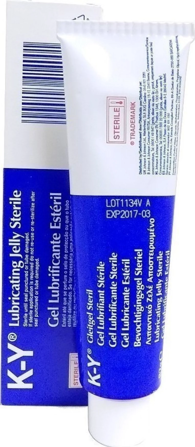 K-Y Jelly, Αποστειρωμένο Λιπαντικό Ζελέ, 82gr