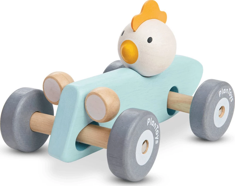 Plan Toys Αγωνιστικό Αυτοκίνητο με Λαγουδάκι