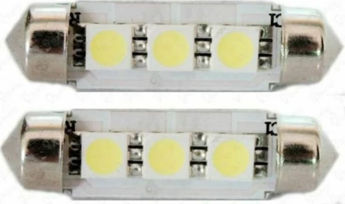 Bizzar Festoon 36mm 3SMD 12-24V 2τμχ