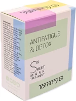 TommyG Antifatigue & Detox Sheet Mask 6τμχ