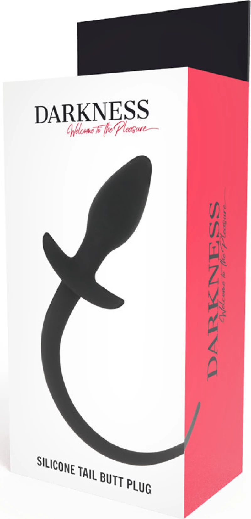 Darkness Anal Plug Silicone Black 28cm