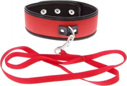 Guilty Pleasure Collar & Leash Red