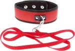 Guilty Pleasure Collar & Leash Red