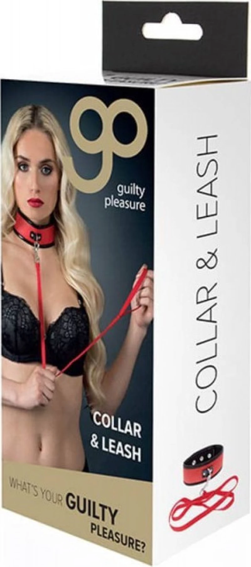 Guilty Pleasure Collar & Leash Red