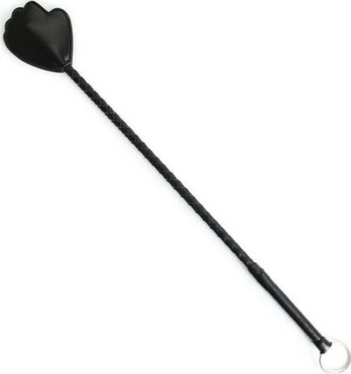 Rimba Hand Riding Crop Black