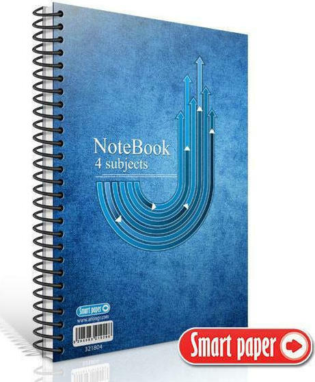 Τετράδιο Θεμάτων NoteBook 17x24 4 Θέματα