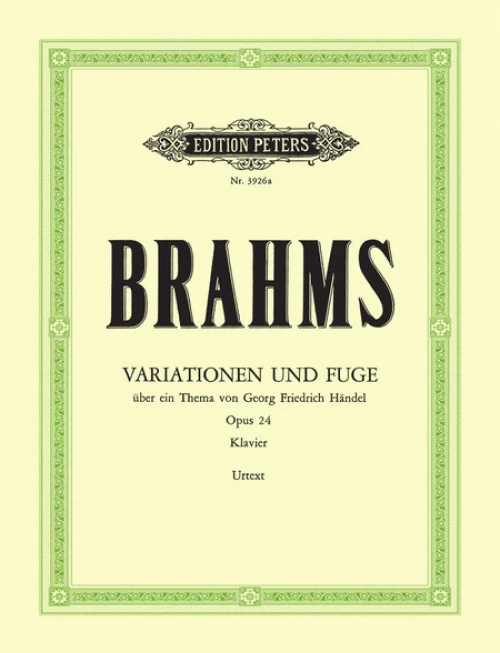 Brahms - Handel Variationen Op.24