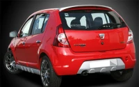 Motordrome Diffuser Πίσω για Dacia Sandero 2008-2012