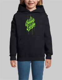 BILLIE EILISH kids hoodie new - BLACK