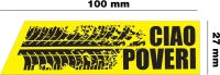 Simoni Racing Ciao Poveri 100x27mm