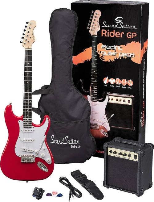 Soundsation Rider GP Candy Apple Red Set