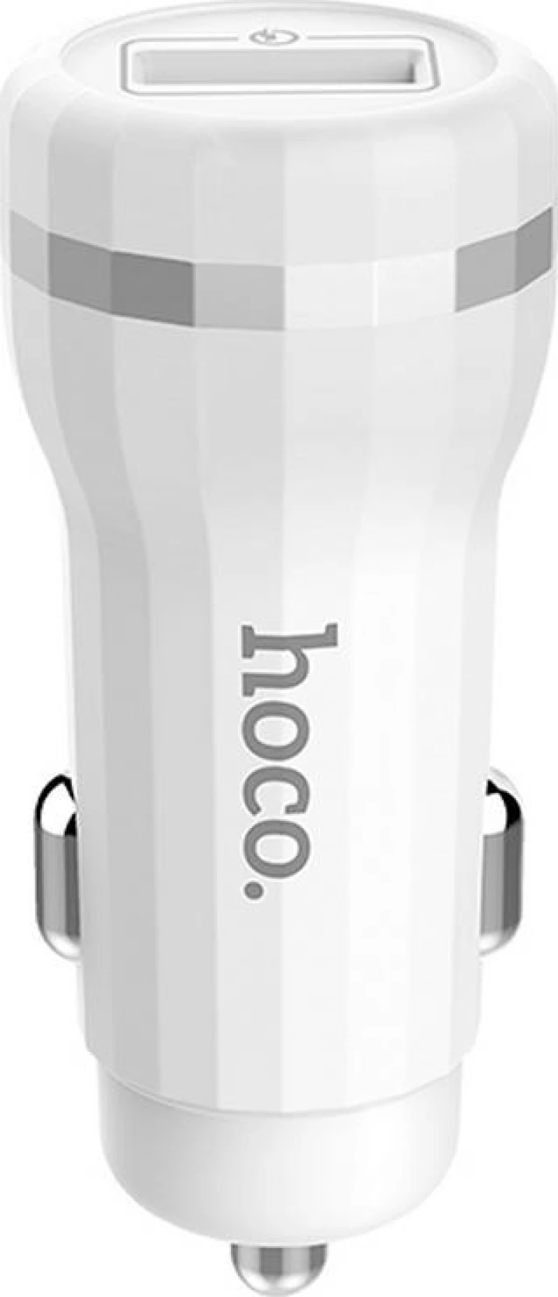 Φορτιστής αυτοκινήτου Hoco Z27A 1.5Ah quick charge 3.0 usb white