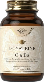 Sky Premium Life L-Cysteine C & B6 60 κάψουλες