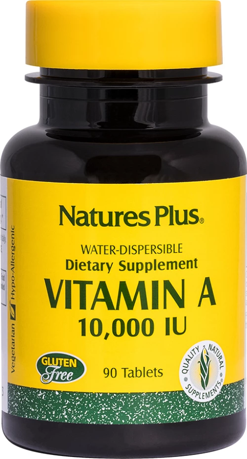 Nature's Plus Vitamin A 10000iu 90 ταμπλέτες