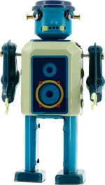 Mr & Mrs Tin Vinylbot Κουρδιστό Ρομπότ