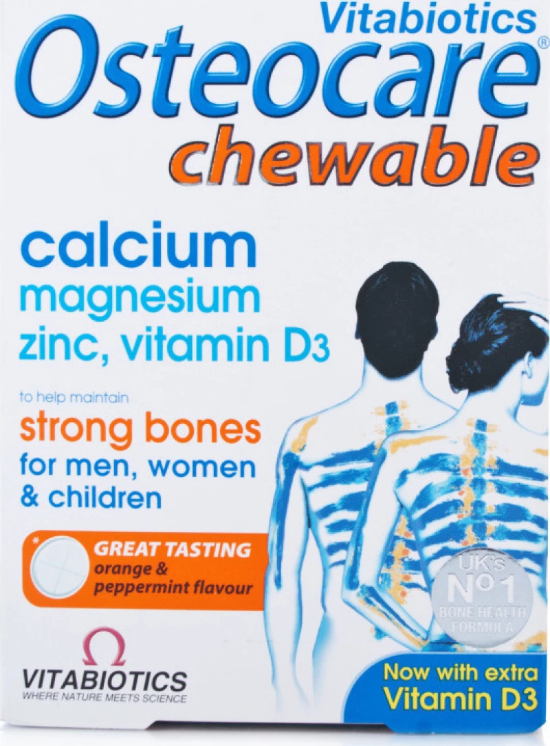 Vitabiotics Osteocare Chewable 30 μασώμενες ταμπλέτες