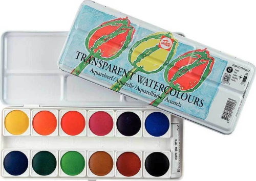 Royal Talens Transparent Watercolours Σετ Νερομπογιές 12 Χρωμάτων