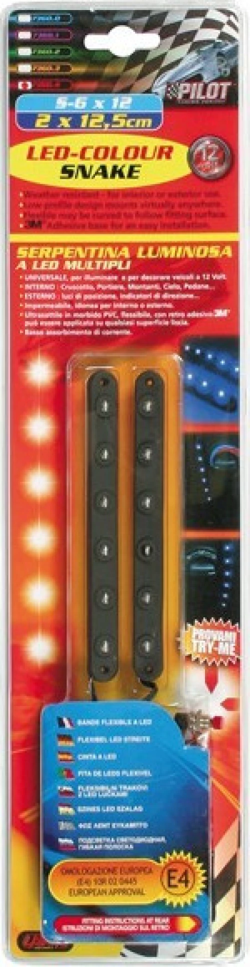 Lampa Led-Colour Snake 12V/12.5cm Purple