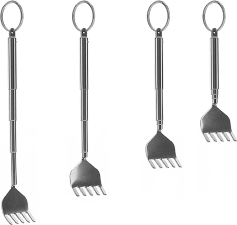 Μπρελόκ Μεταλλικό Πτυσσόμενο Back Scratcher