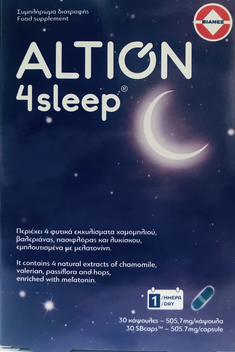 Altion 4Sleep 30 κάψουλες