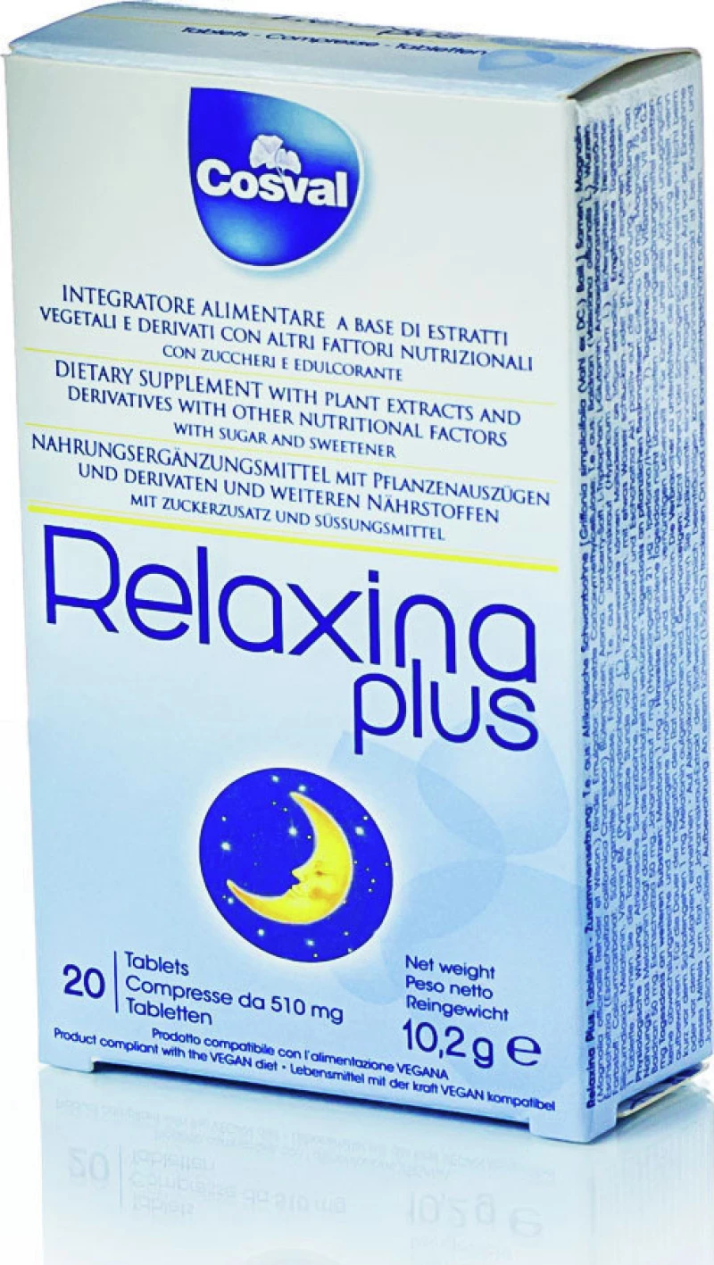 Cosval Relaxina Plus 20 ταμπλέτες