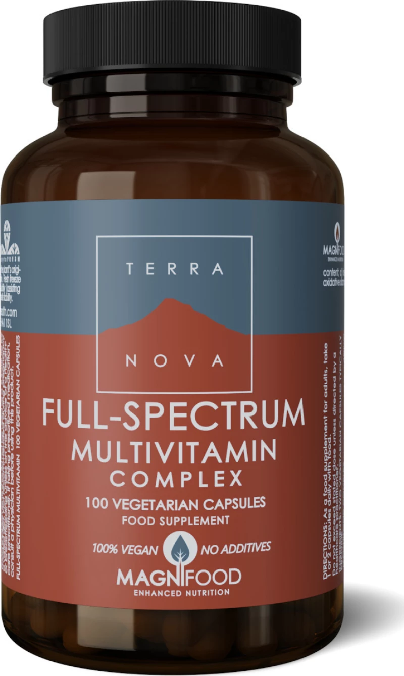 TerraNova Full-Spectrum Multivitamin Complex 100 φυτικές κάψουλες