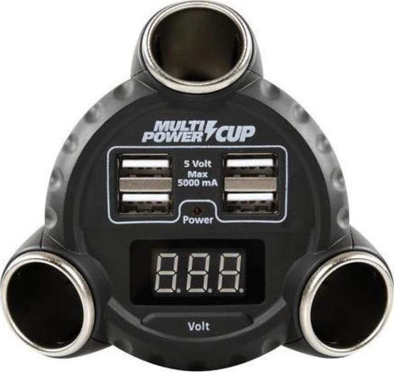 Lampa Dual Power Output - Voltometer