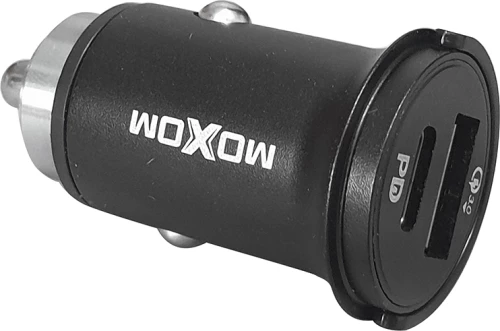 Moxom Φορτιστής Αναπτήρα Αυτοκινήτου MX-UC08 με Θύρα USB και Type-C