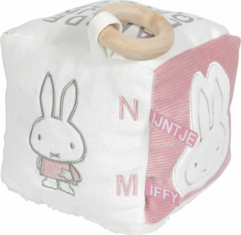 Miffy Κύβος Δραστηριοτήτων Με Εσωτερικό Κουδουνάκι Pink