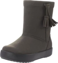 Crocs Παιδικές Γαλότσες για Κορίτσι Καφέ Lodgepoint
