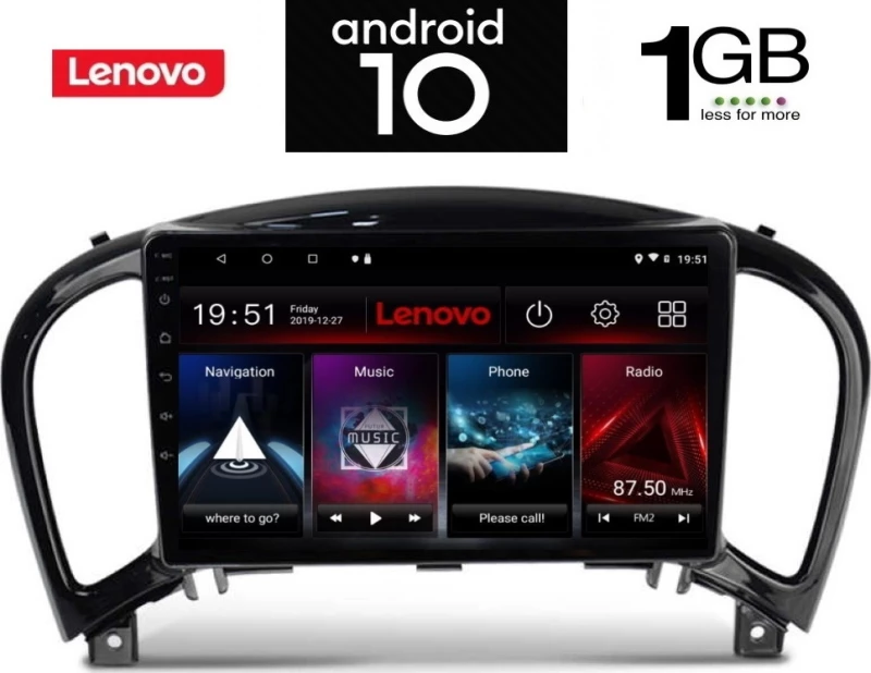 Lenovo IQ-AN X5860 GPS με Bluetooth και Wifi