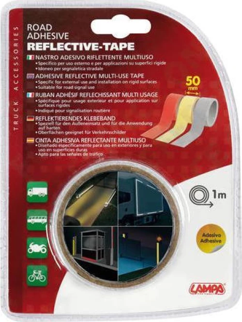 Lampa Αυτοκόλλητη Ταινία Αυτοκινήτου 100x5cm σε Λευκό Χρώμα