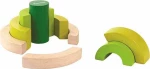 Plan Toys Ξύλινα Καμπυλωτά Τουβλάκια