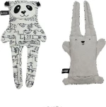 Minene Cuddly Toy Double Side Grey