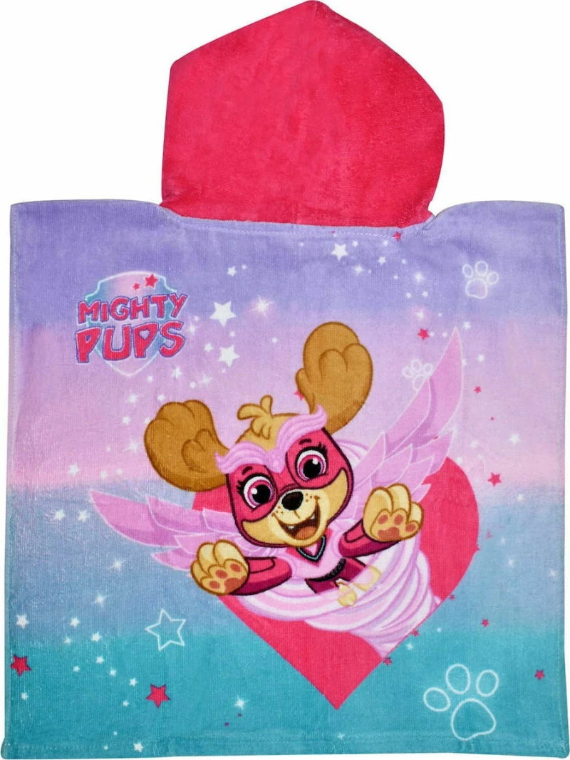 Stamion PT09115_2 MIghty Pups Πόντσο Παραλίας 50x100cm