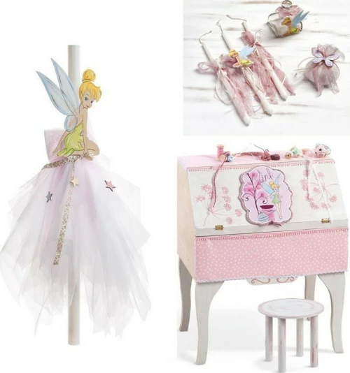 Σετ Βάπτισης Με Θέμα Tinkerbell ΝΔ482Α