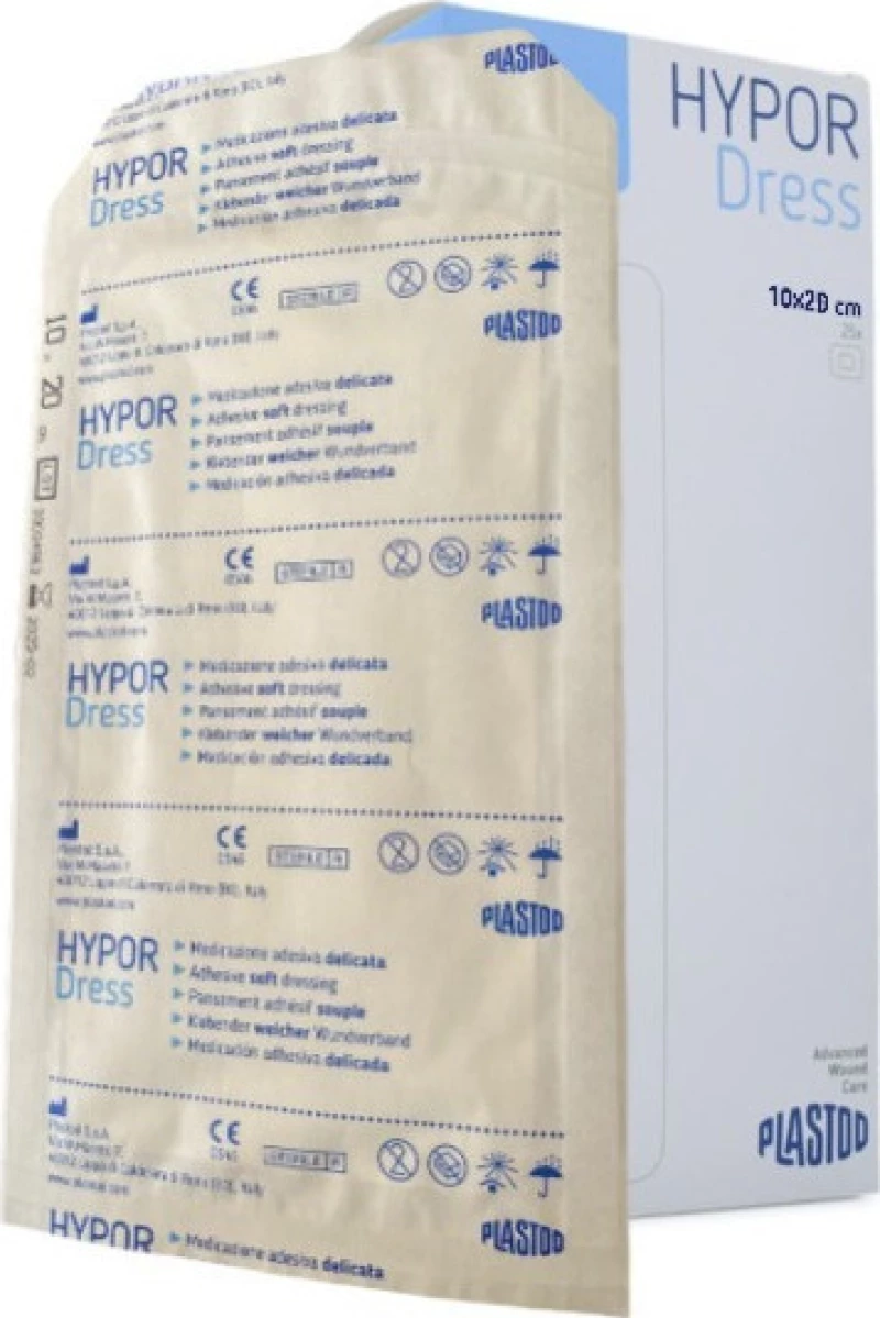 Hypordress Αυτοκόλλητες Γάζες 20 X 10 1τμχ