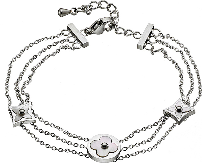 Oxzen Γυναικείο Βραχιόλι Αλυσίδα από Ατσάλι