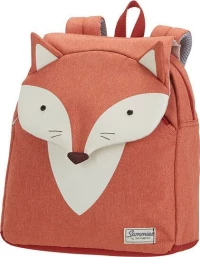 Samsonite Happy Sammies S Fox William Σχολική Τσάντα Πλάτης Νηπιαγωγείου σε Πορτοκαλί χρώμα