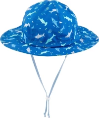 Stephen Joseph Παιδικό Καπέλο Bucket Υφασμάτινο Shark για Αγόρι Μπλε