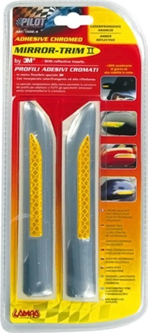 Lampa Adhesive Chromed Mirror-Trim II 162x25mm